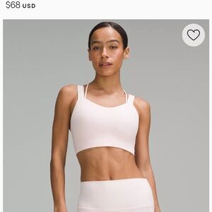 Nude Lululemon Like a Cloud Longline Bra
Light Support NWT